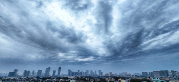 大发配资 北京雨后初霁，朝霞满天
