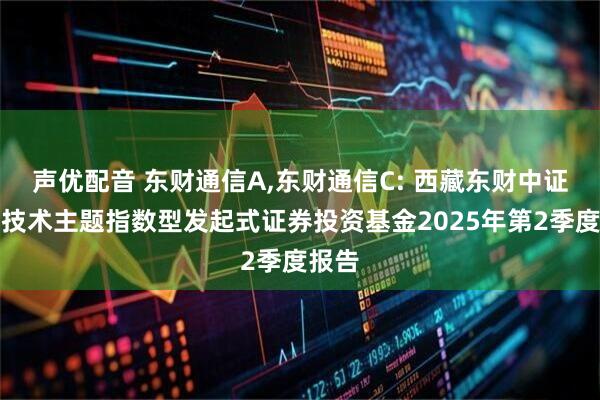 声优配音 东财通信A,东财通信C: 西藏东财中证通信技术主题指数型发起式证券投资基金2025年第2季度报告