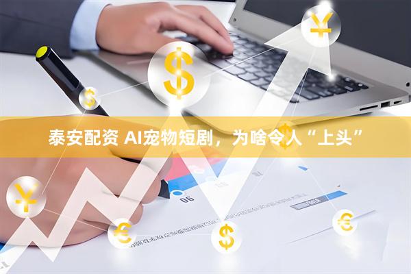 泰安配资 AI宠物短剧，为啥令人“上头”